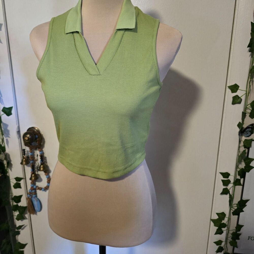 Shein Women's Green Shirt